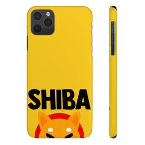 Case Mate Slim Phone Cases - Crypto Shiba